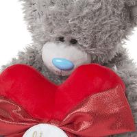 12" Padded Heart & Bow Me to You Bear Extra Image 2 Preview